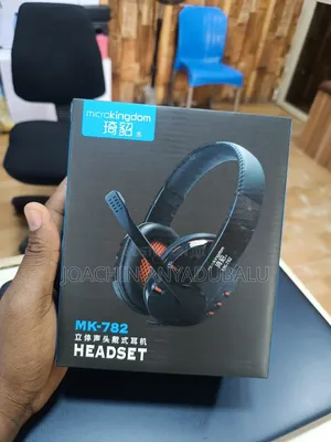 Microkingdom Mk-782 Headset With Microphone With Mic Headphone Jack