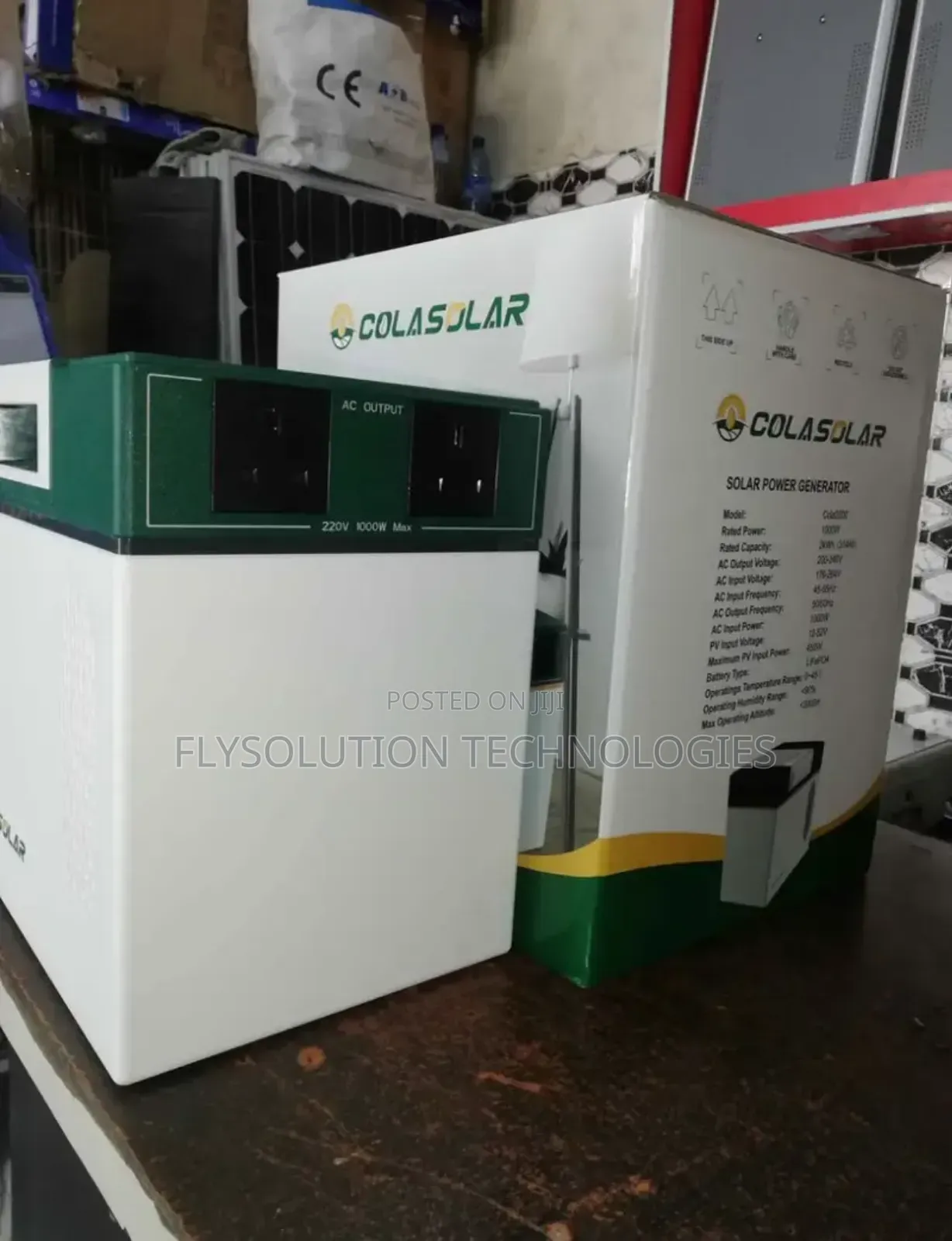 Colasolar Premium Cola Solar Generator 2kwh/1000w