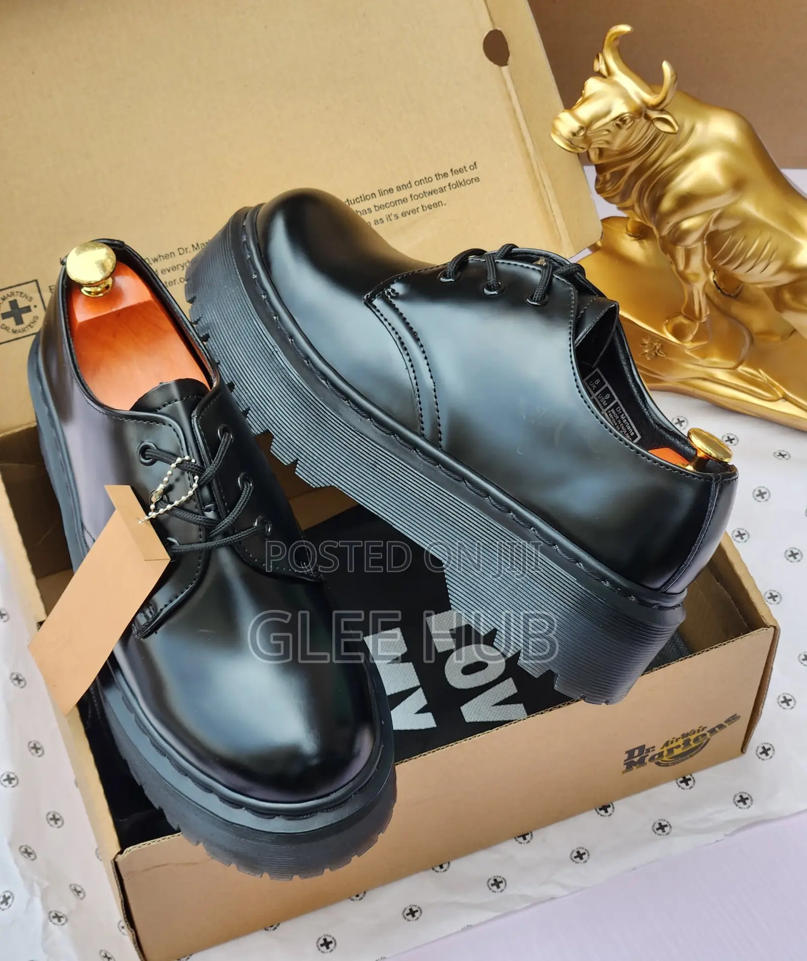 All Black Doc Martens Shoes