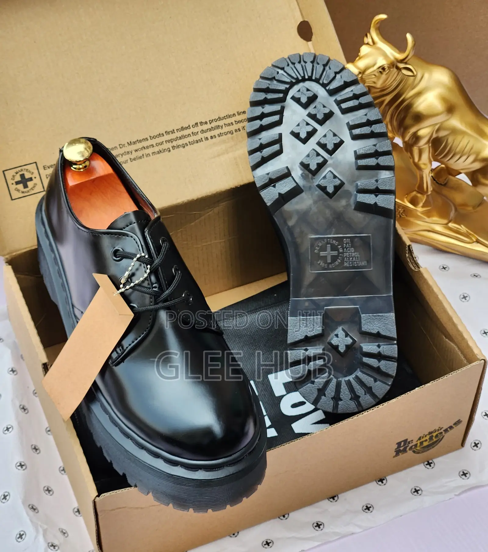 All Black Doc Martens Shoes