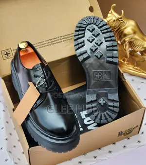 All Black Doc Martens Shoes