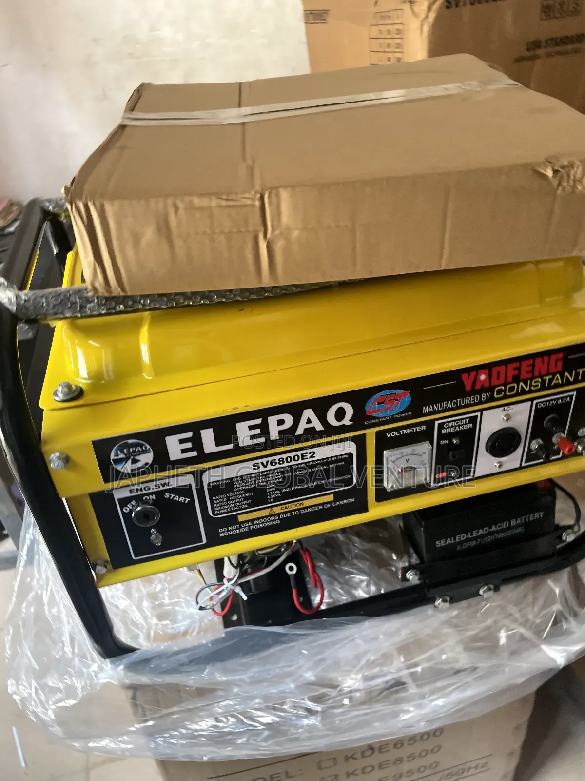 Elepaq 4.5kva Generator – Durable Fuel Efficient