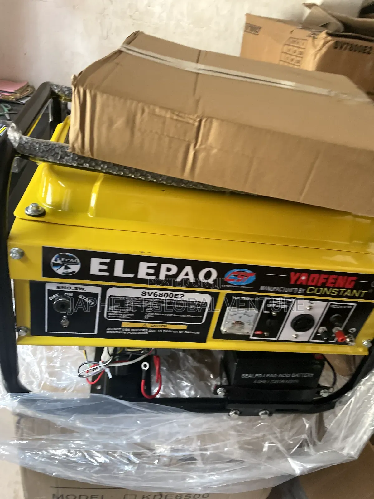 Elepaq 4.5kva Generator – Durable Fuel Efficient