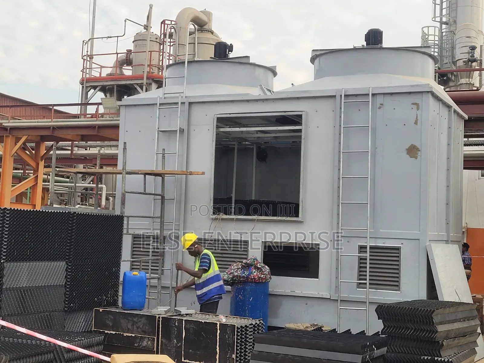 Cooling Tower Installation and Repair Services.