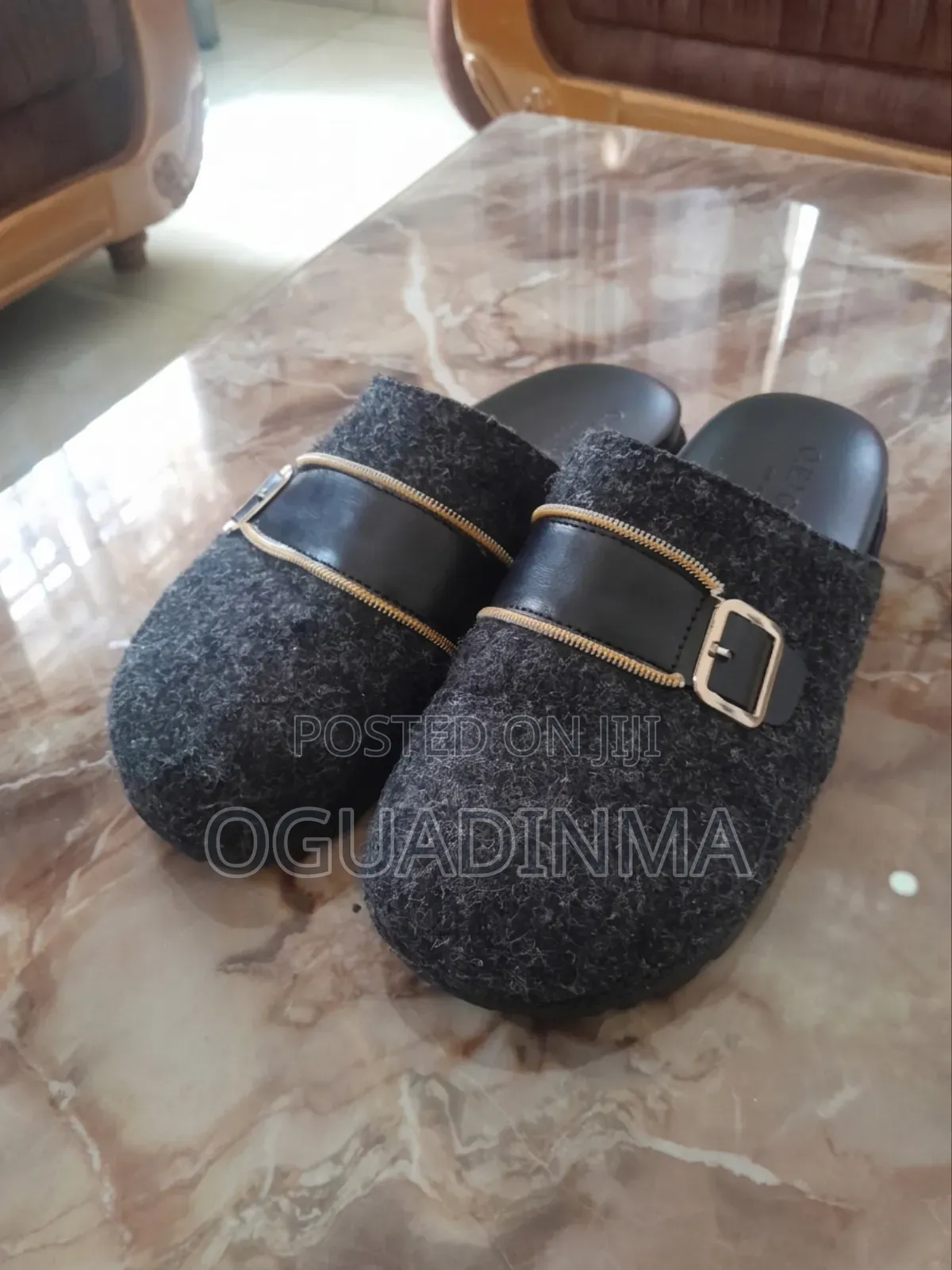 Luxury Wool Designer Mules