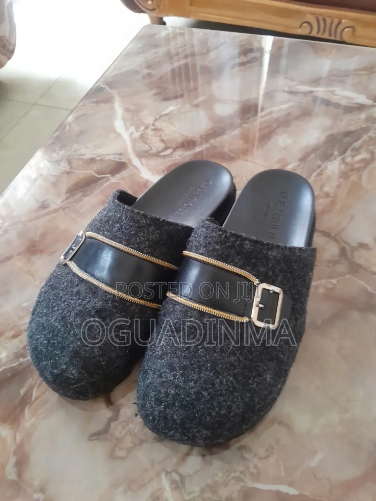 Luxury Wool Designer Mules