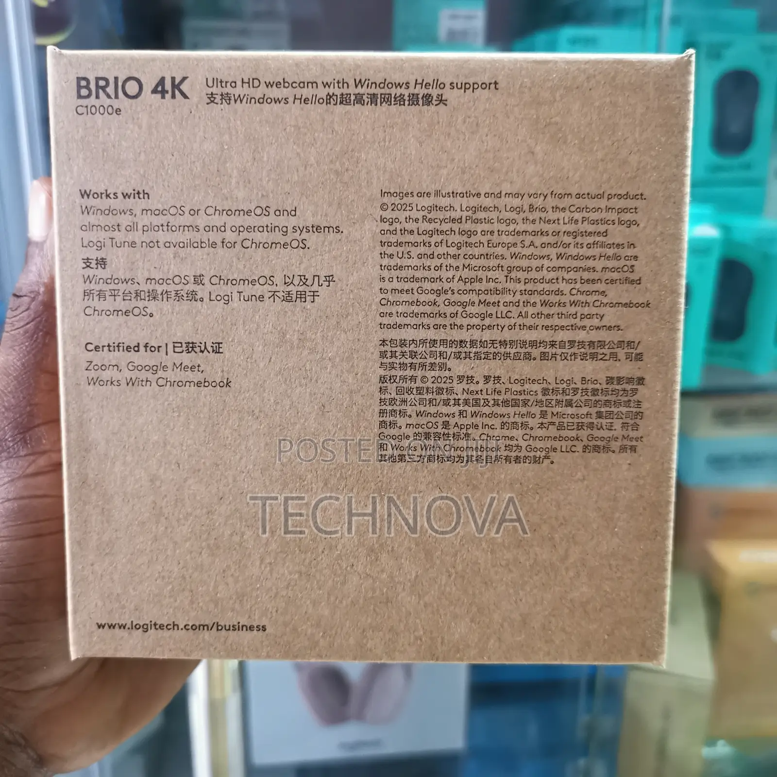Logitech Brio C1000e Webcam