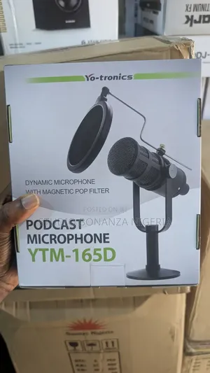 Yo-Tronics Ytm-165d Studio Podcast Microphone