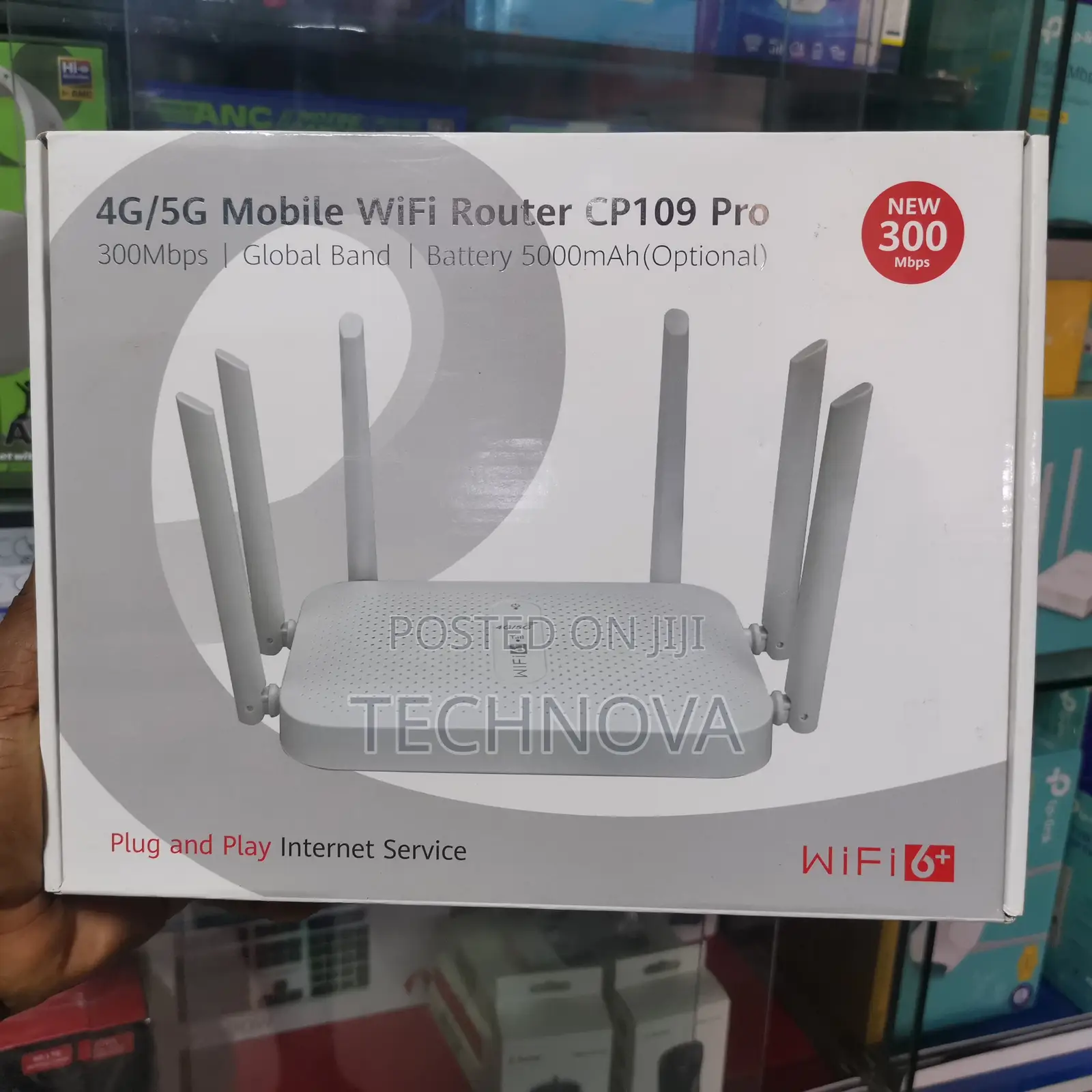 Cp109 Pro 4g Mobile Wi-Fi Router.