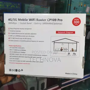 Cp109 Pro 4g Mobile Wi-Fi Router.