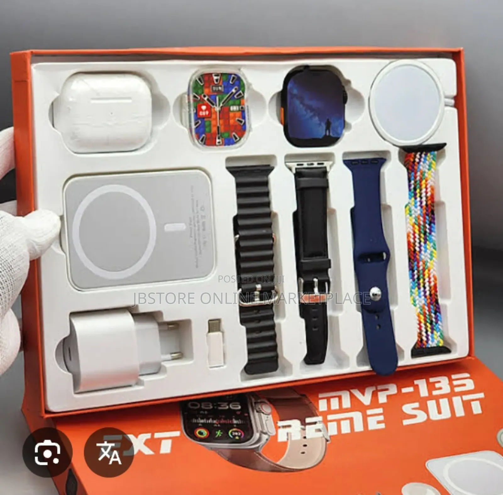 MVP-135 Extreme Suit Smartwatch Combo Set Includes a Smartwatch