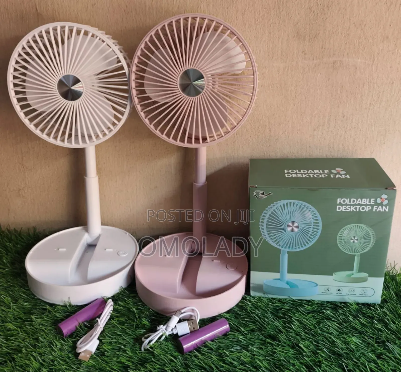 Improved Foldable Rechargeable Fan