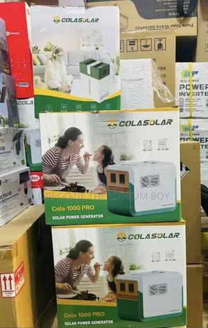 1000 Cola Solar Pro Power Station Lithium Battery Generator