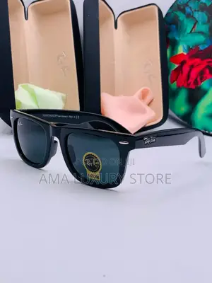 Rayban Luxury Foldable Sunglasses