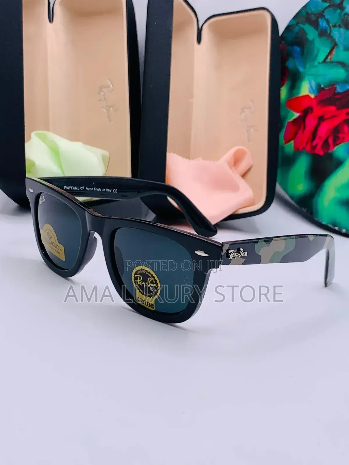 Rayban Luxury Foldable Sunglasses