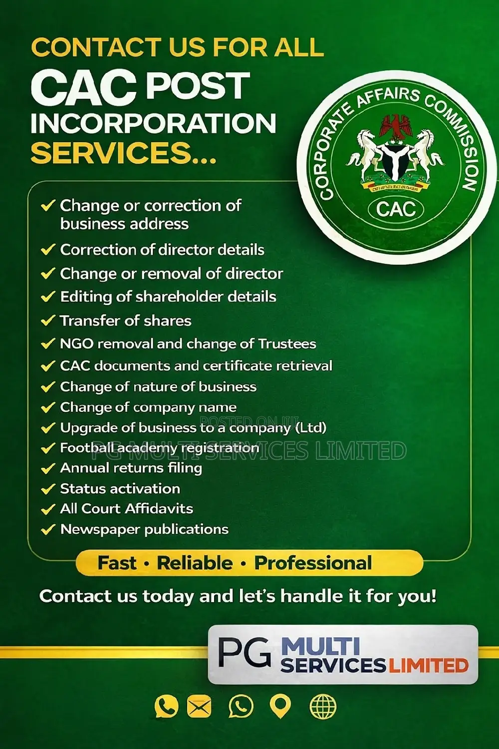 Cac Annual Returns