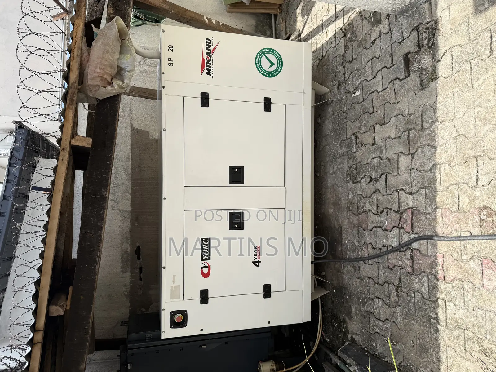New 20 Kva Mikano Generator
