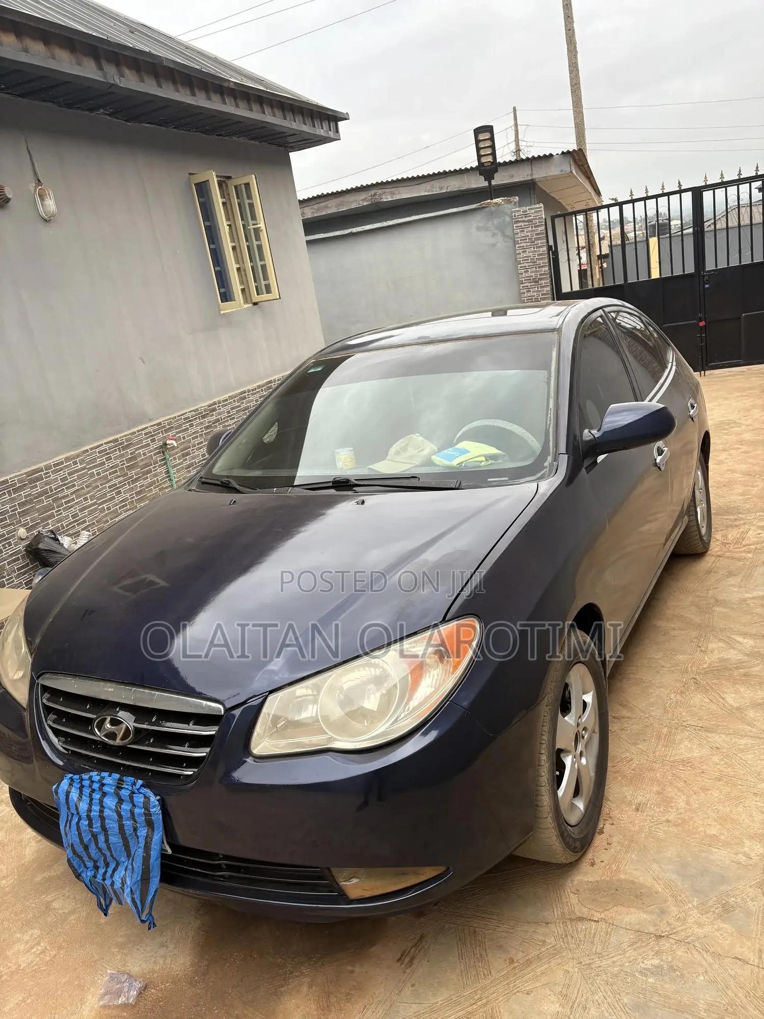 Hyundai Elantra 2007 Blue