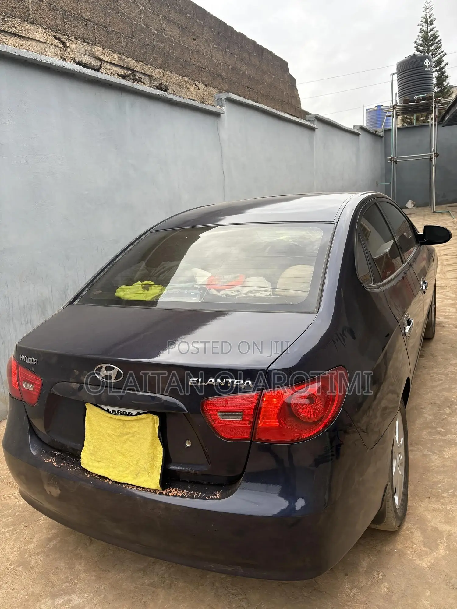 Hyundai Elantra 2007 Blue