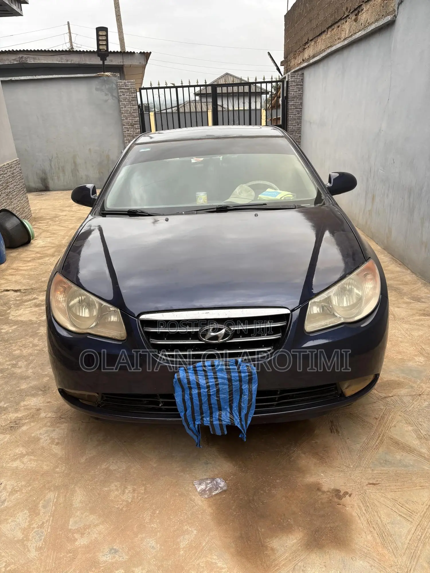 Hyundai Elantra 2007 Blue