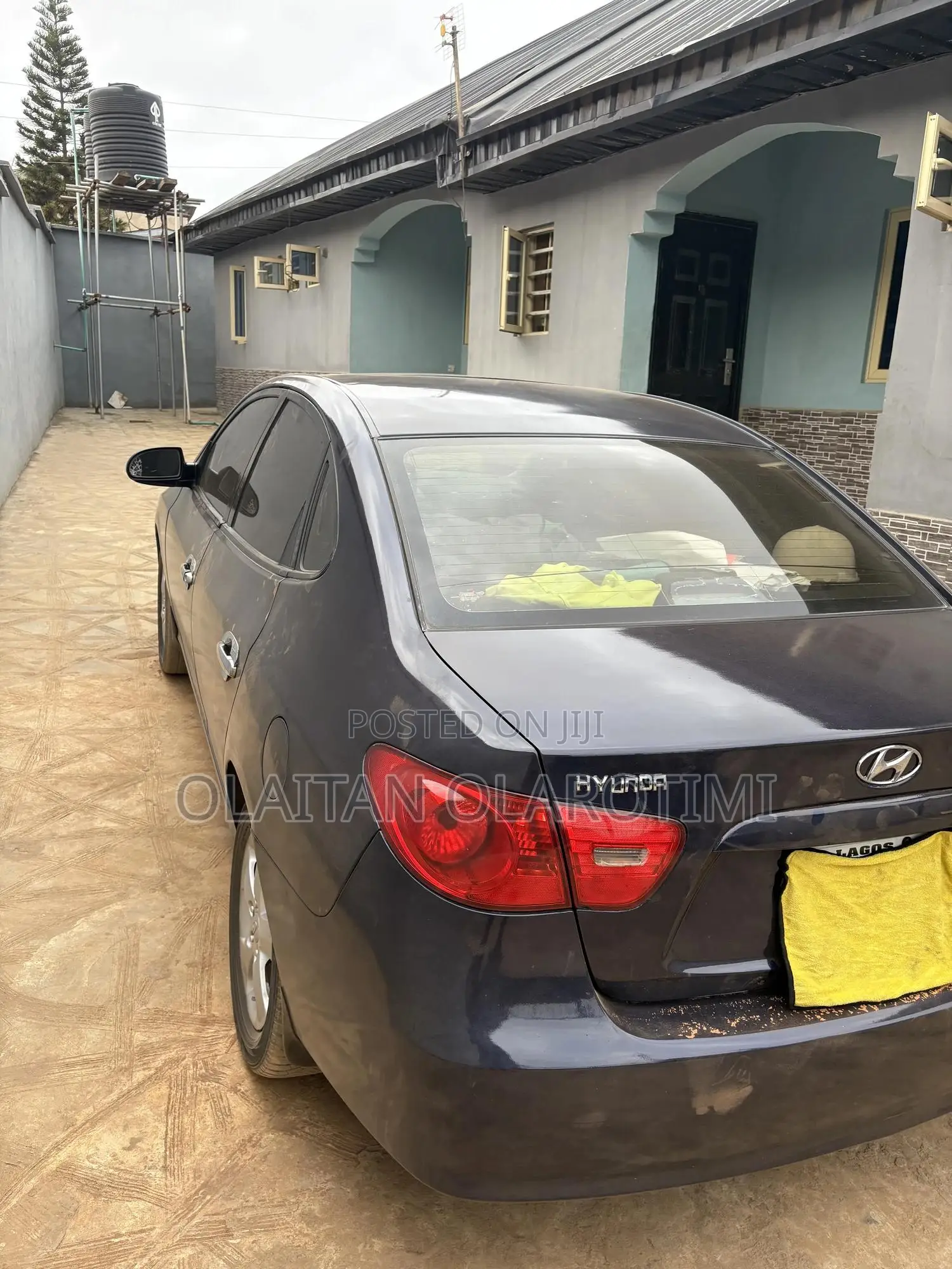 Hyundai Elantra 2007 Blue
