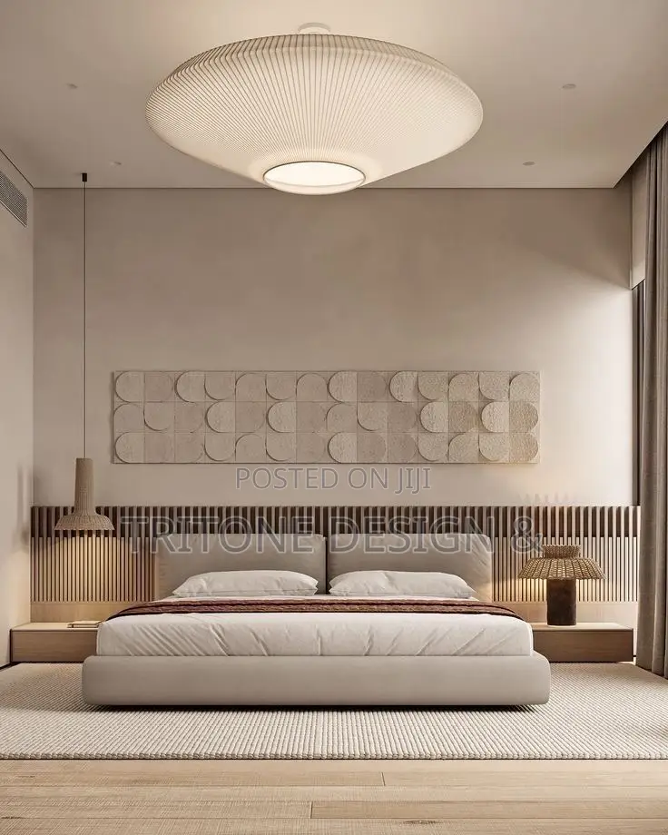 Modern Bedroom Interior Visualization