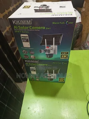 Kikimimi Solar Camera 6mp