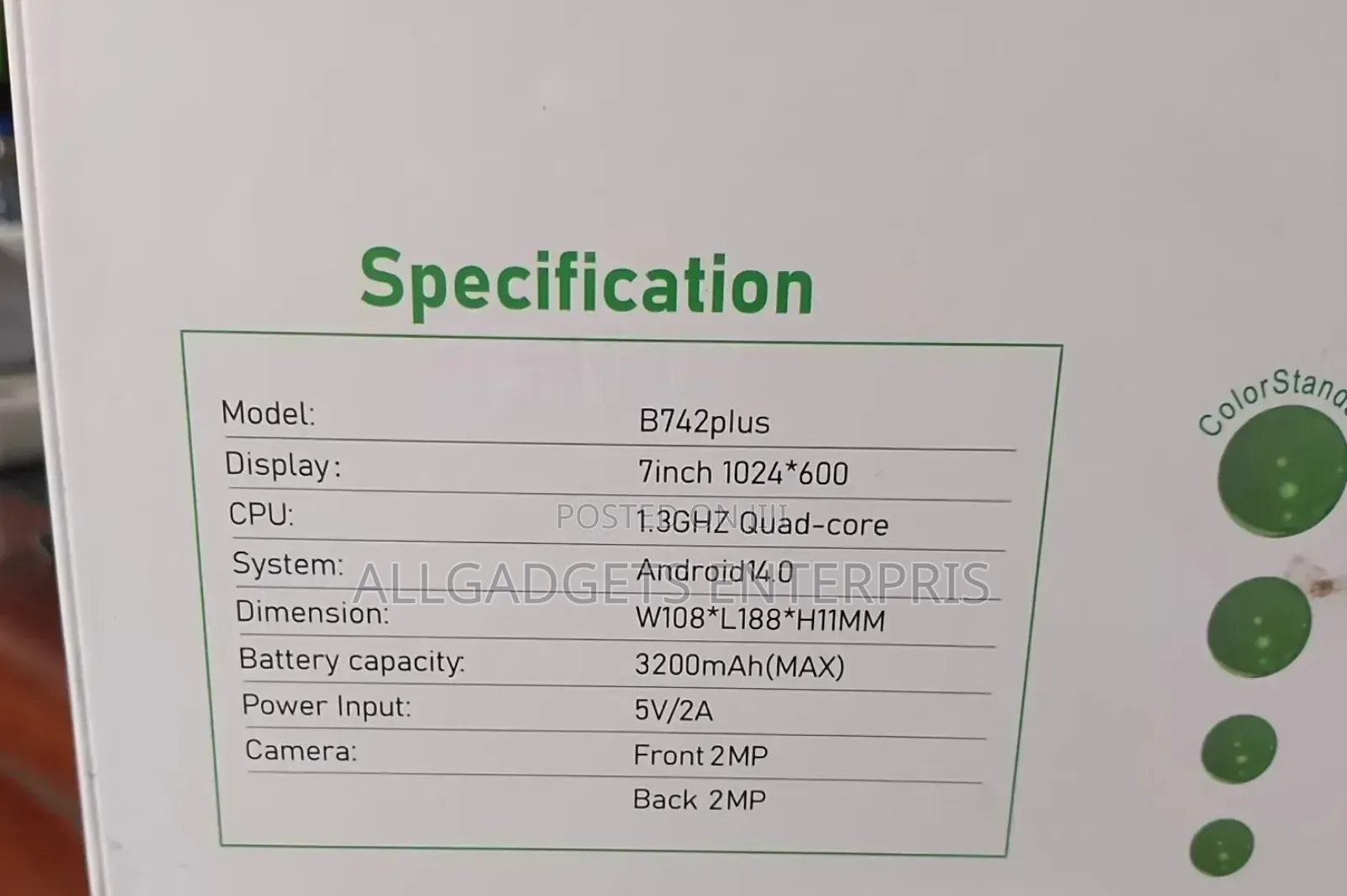 New Smart2030 B742 128 Gb Blue