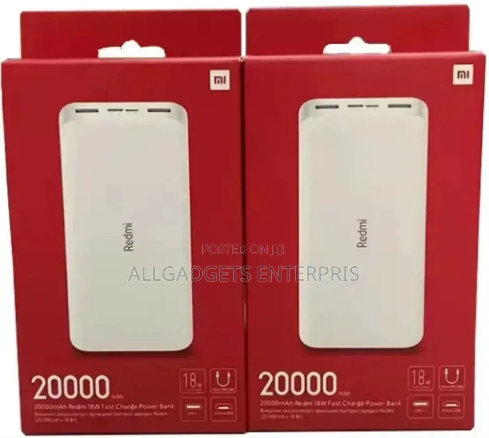 Xaomi Power Bank 20000mah