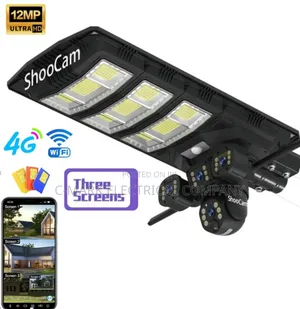 Quality 2000w Solar Street Light With 3 Video Camera 18mp
