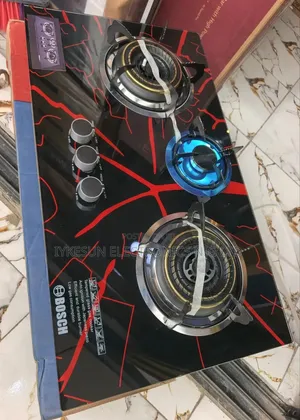Original Bosch Built-in 3 Burners Blue Flame Light Gas Cooker Hob