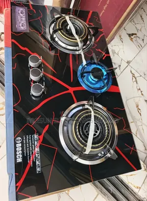 Original Bosch Built-in 3 Burners Blue Flame Light Gas Cooker Hob