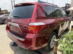 Toyota Highlander 2008 Burgundy