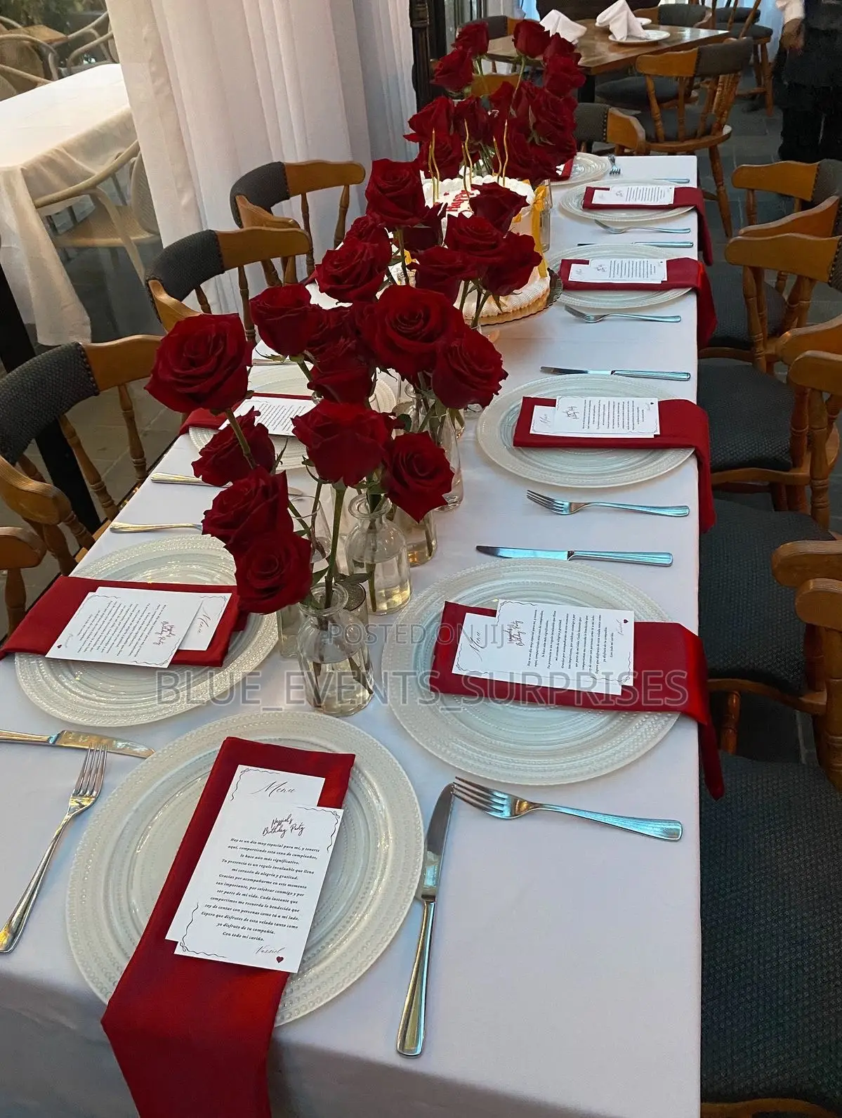 Event Decoration/Table Setting and Back Drop