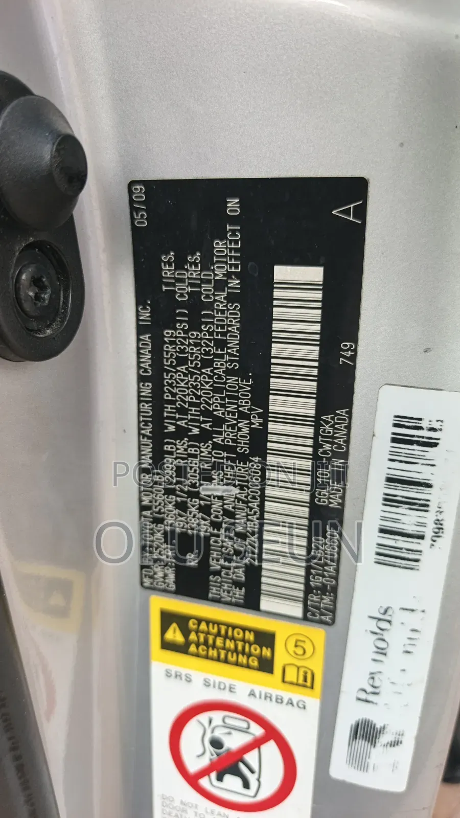 Lexus RX 350 2010 Silver