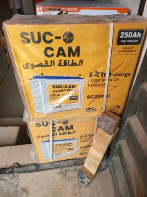 250ah 12v Suc-Cam Tubular Batterie