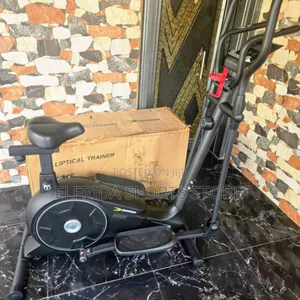 Elliptical Cross Trainer, Home Gym Cardio Machine (Strong Durable)