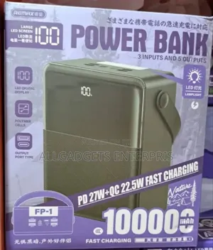 Remax 100000mah Power Bank 27w