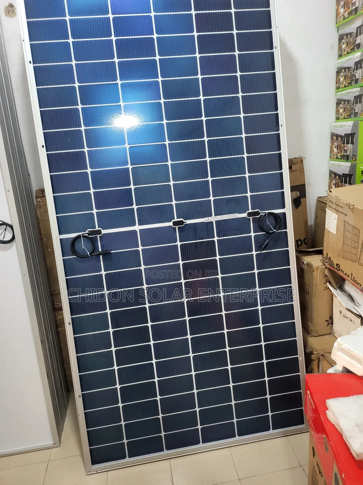 630w Jinko Solar Panel Halfcut Bificial