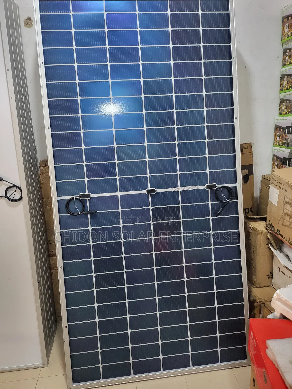 630w Jinko Solar Panel Halfcut Bificial