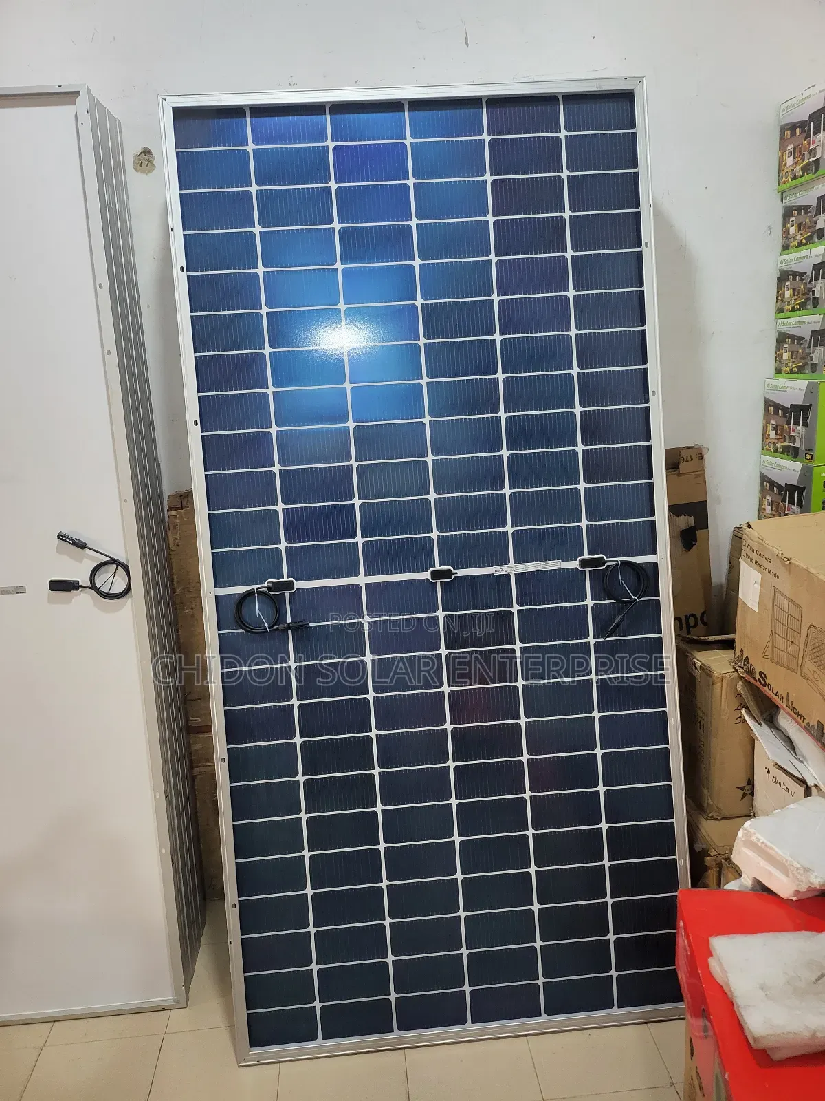 630w Jinko Solar Panel Halfcut Bificial
