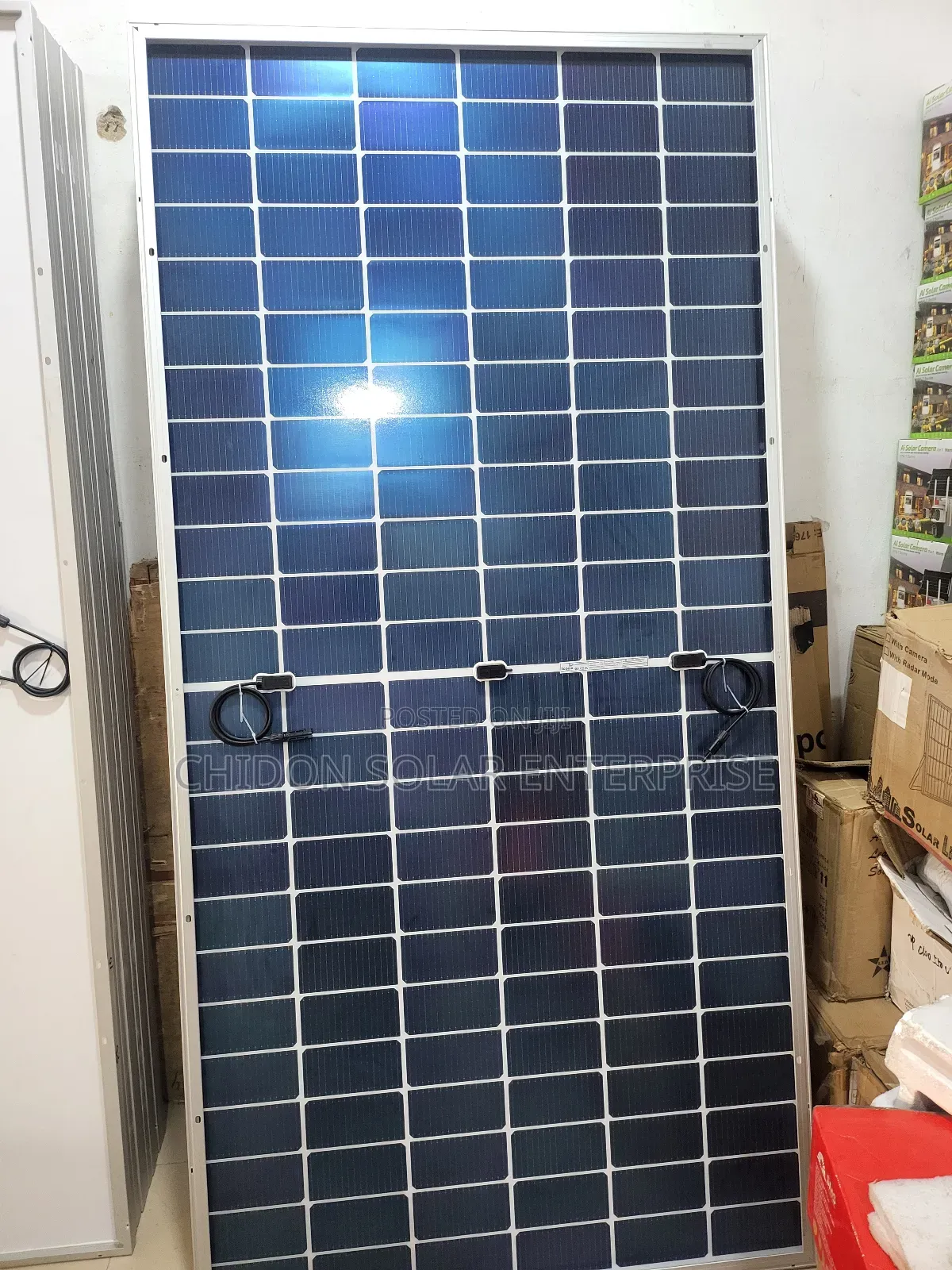 630w Jinko Solar Panel Halfcut Bificial