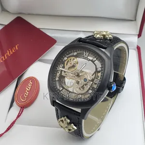 Carter Automatic Leather Watch