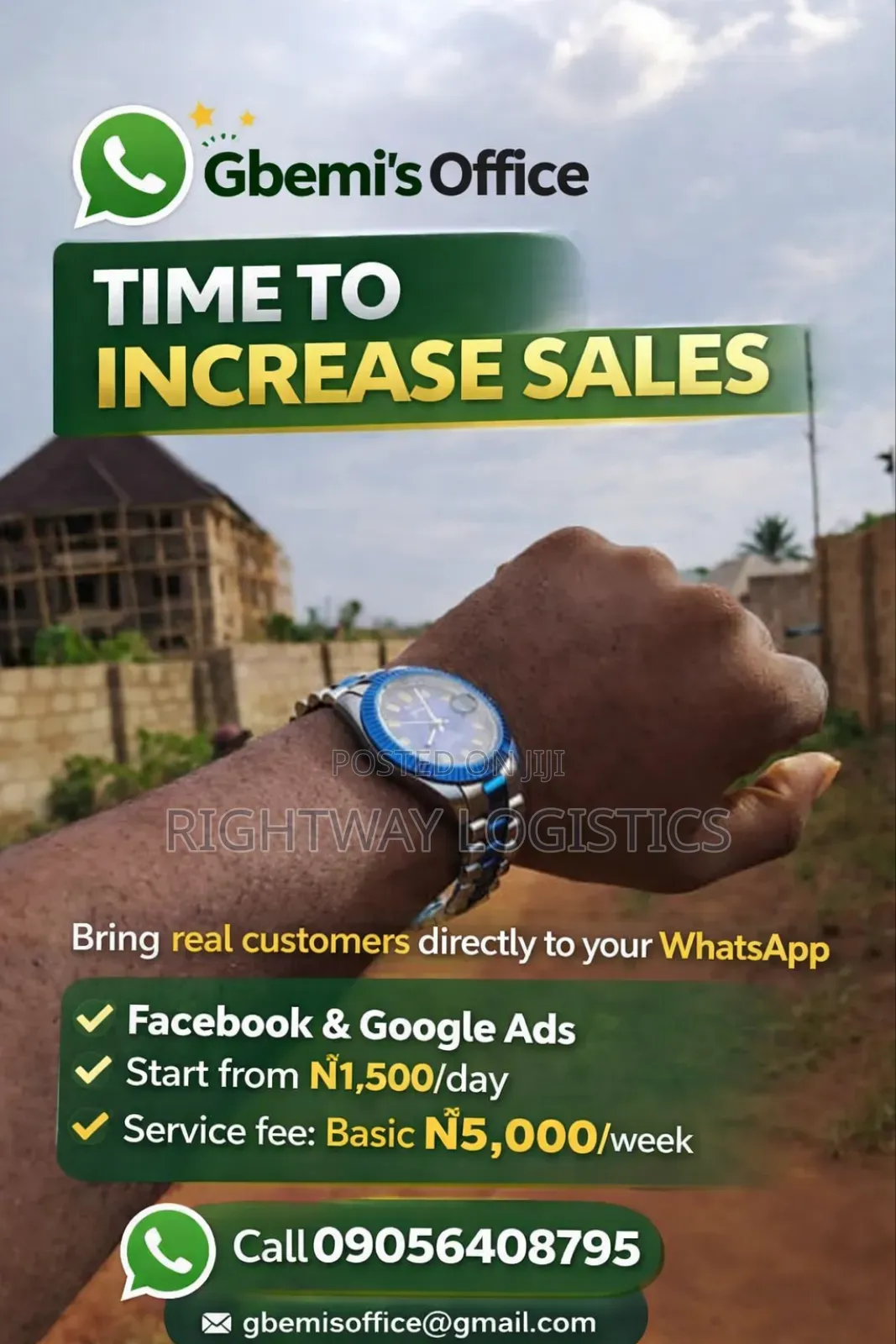 Get Customers Directly On Whatsapp