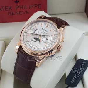 Patek Philippe Leather Strap Watch