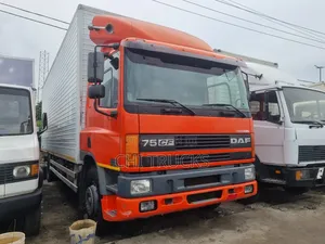 Daf Cf 75 Cargo Truck 2002 Red