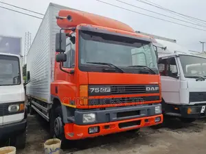 Daf Cf 75 Cargo Truck 2002 Red