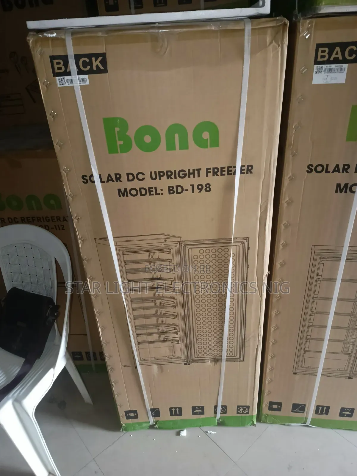 Solar Dc Upright Freezer Bona