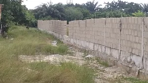 A Well Calveout Half Plot of Land at Monastery Road , Sangotedo