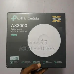 Tp-Link Eap650 Ax3000 Ceiling Mount Wi-Fi 6 Access Point